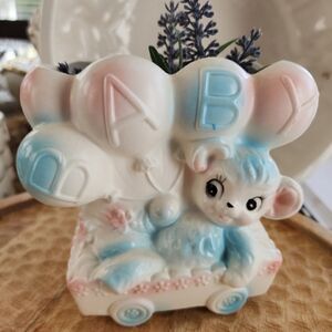 Vintage Planter Nursery Baby